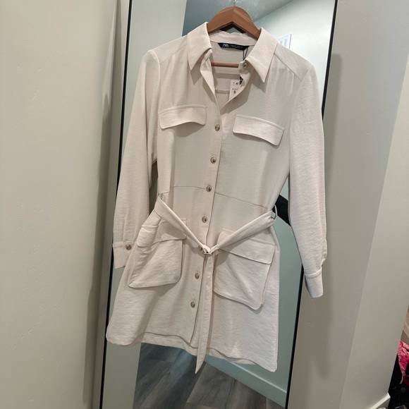 Zara short pocket dress size S - Picture 2 of 4